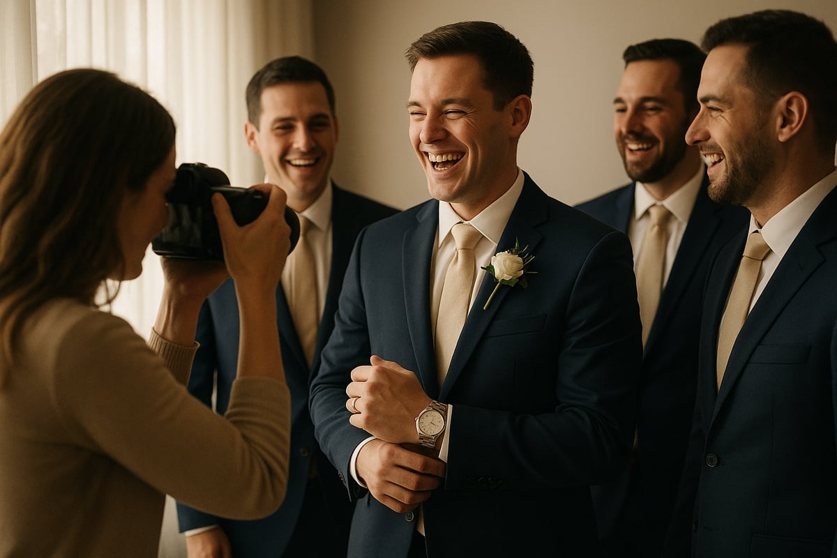 Creative Tips For Capturing Memorable Groom Photos