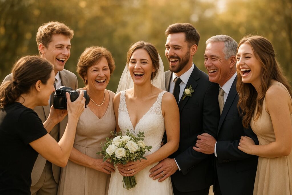 What Family Photos Should We Take on Our Wedding Day