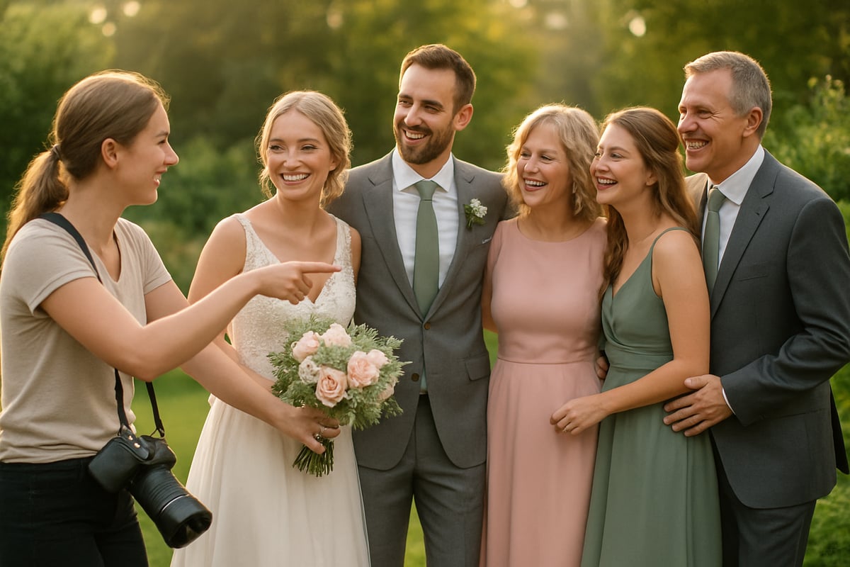 How to Plan and Organize Your Bridal Family Photos
