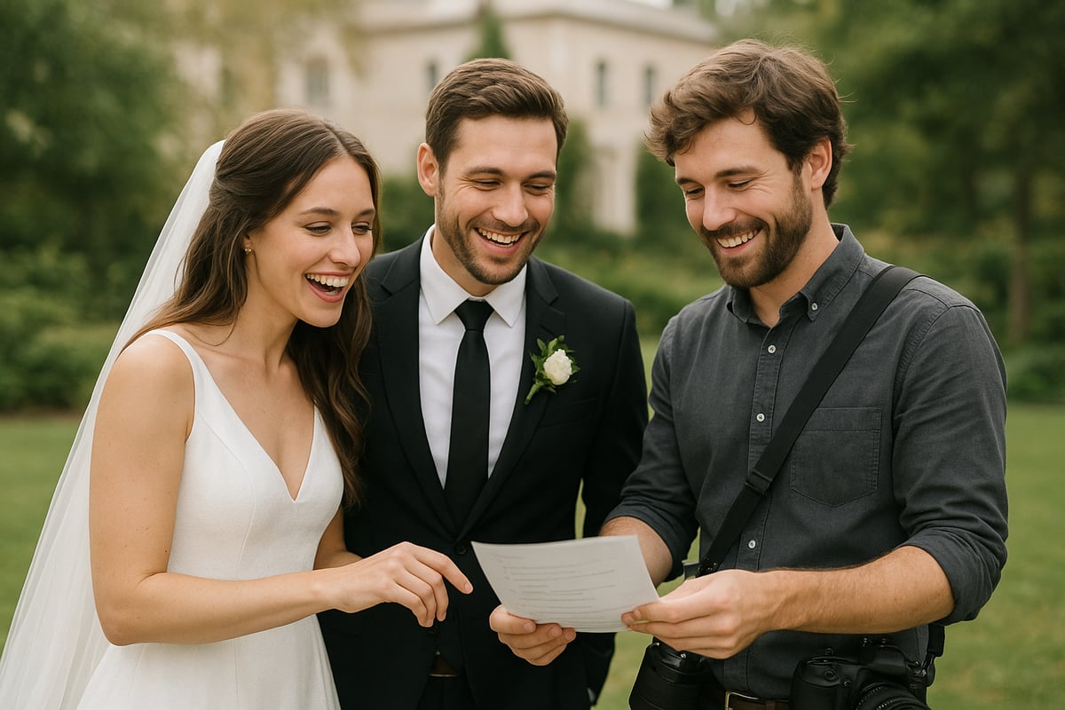 How to Work With Your Photographer for Unique Wedding Photos