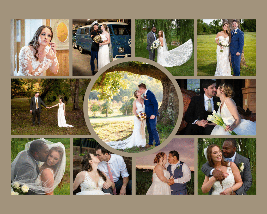 Client Wedding Collage - Jennifer Mummert Photography